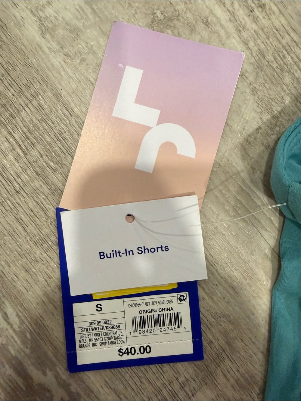 JoyLab Teal Athletic Dress with Pleated Skirt - Picture 2 of 3
